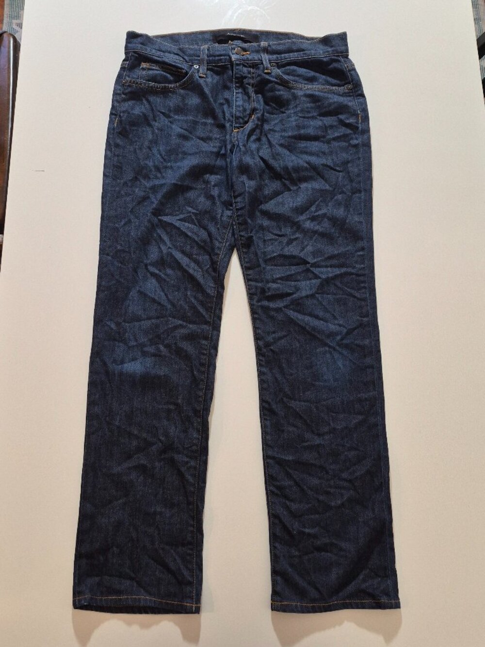 Joe's Jeans The Brixton Mens 31 Dark Wash Straight Narrow Stretch Denim Jeans